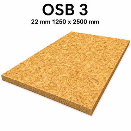 OSB 3 22 mm 1250 x 2500 mm